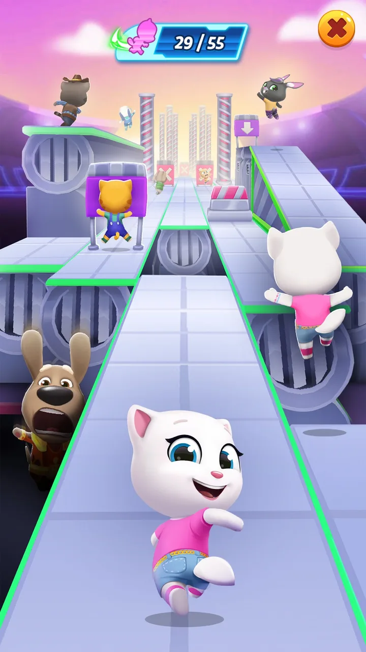 Talking Tom Gold Run screenshot 2