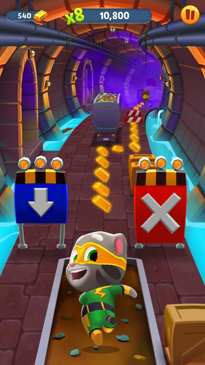 Talking Tom Gold Run screenshot 4
