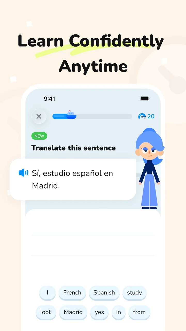 Pinu - Language Learning screenshot 3