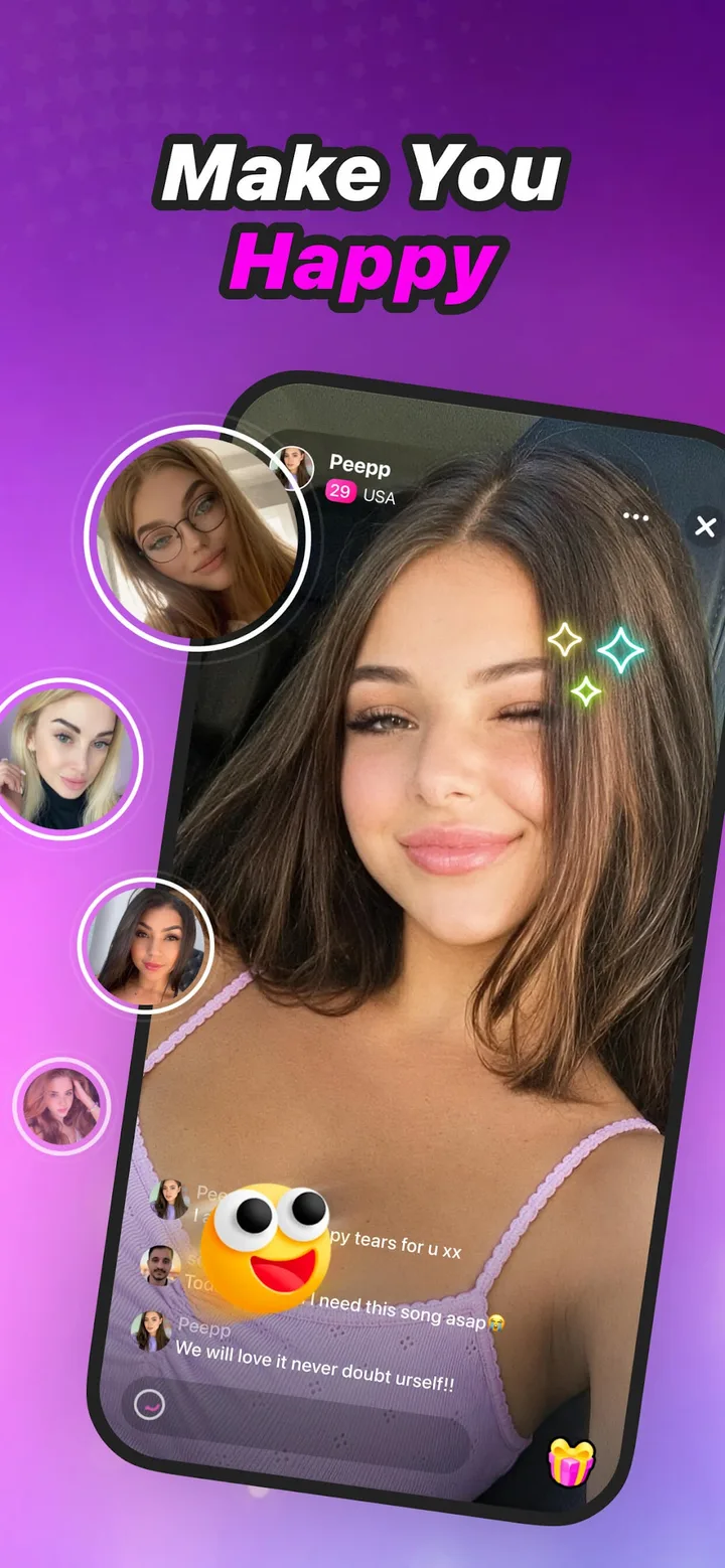 Peepp - Chat, Share and Call screenshot 3