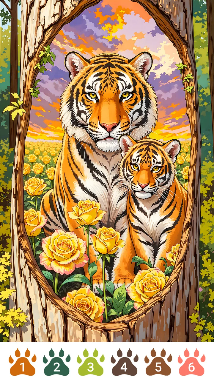 Wild Color - Paint by Number screenshot 4