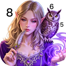 Dark Fairytale Color by Number icon