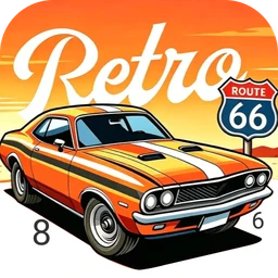 Retro Vibes Paint by Number icon