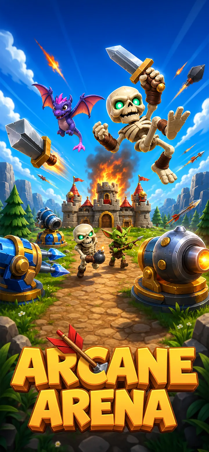 Arcane Arena: Tower Defense TD screenshot 1