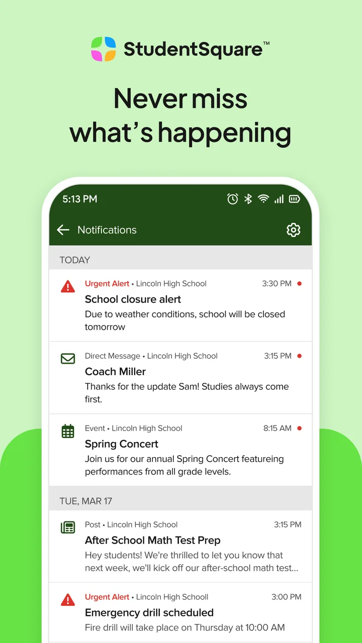 StudentSquare screenshot 1