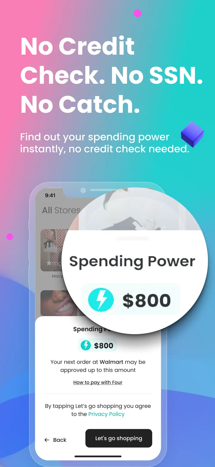 Four | Buy Now, Pay Later screenshot 2