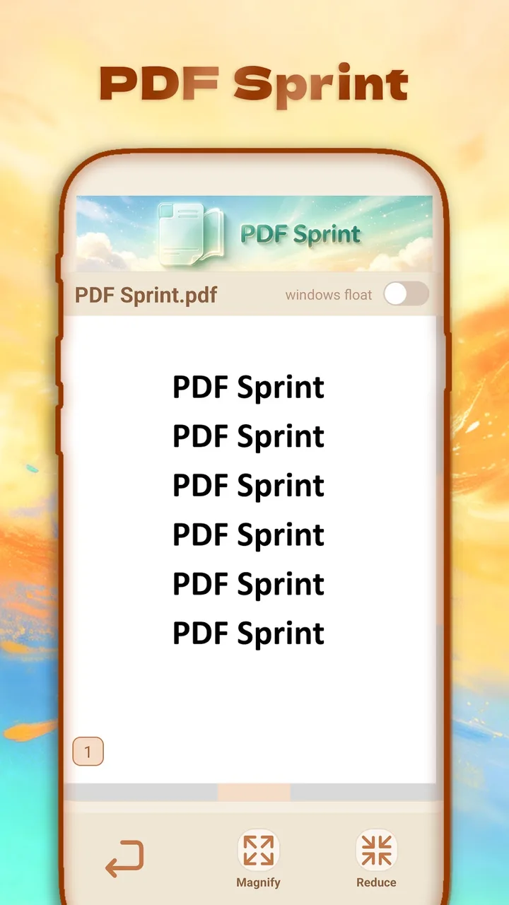 PDF Sprint screenshot 3