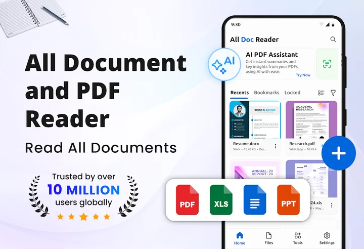 PDF Reader, Editor & Scanner screenshot 1