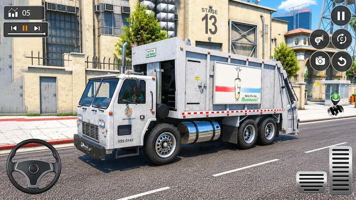 City Garbage Trash Truck Game screenshot 3