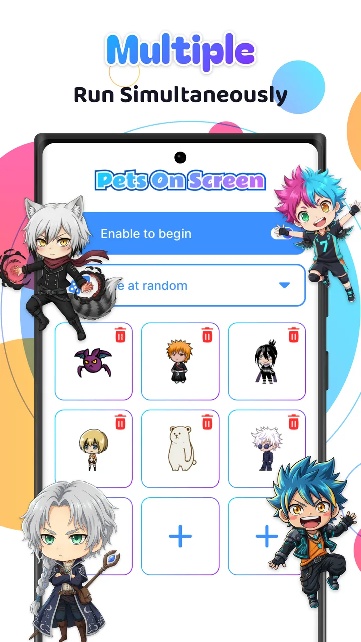 Live Anime Shimeji Pets screenshot 1