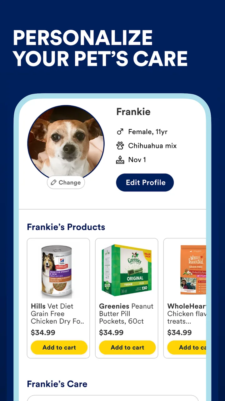 Petco: The Pet Parents Partner screenshot 1