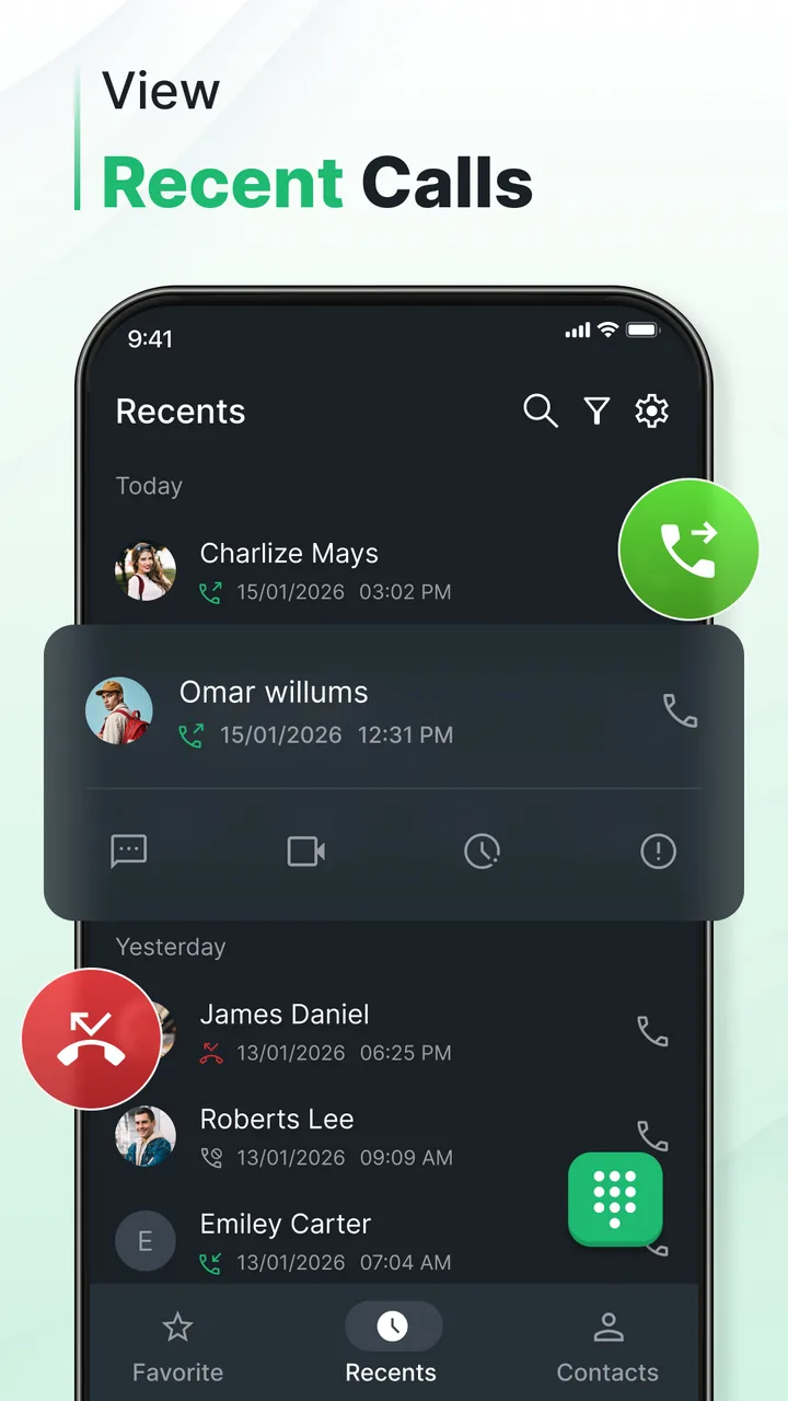 Phone Dialer - Contacts & Home screenshot 3