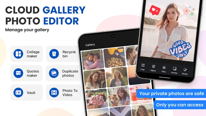 Cloud Gallery - Photo Editor screenshot 1