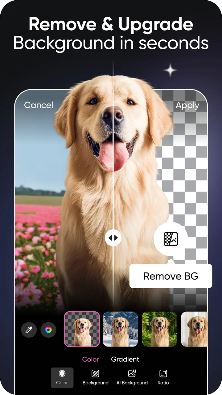 Picsart AI Photo Editor, Video screenshot 4