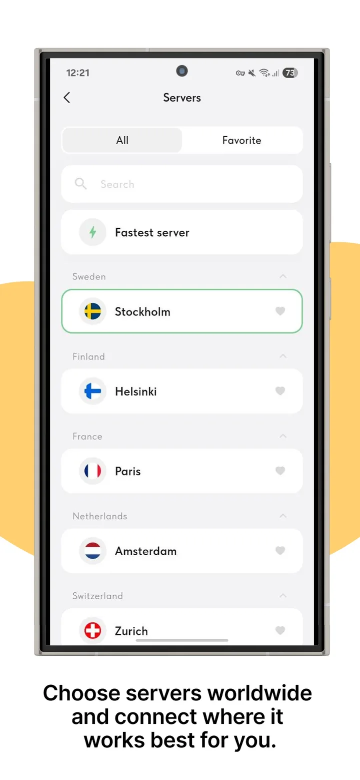 Ping VPN screenshot 2