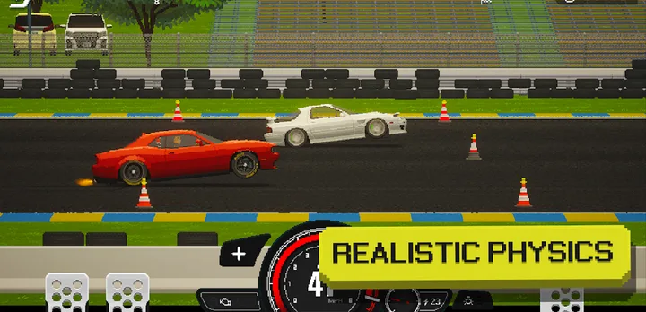 APEX Racer - Pixel Cars screenshot 1
