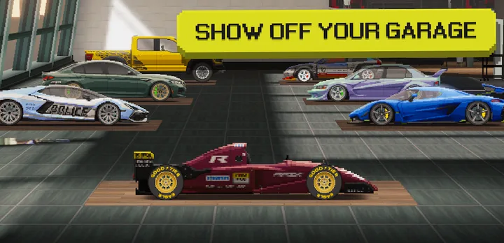 APEX Racer - Pixel Cars screenshot 2