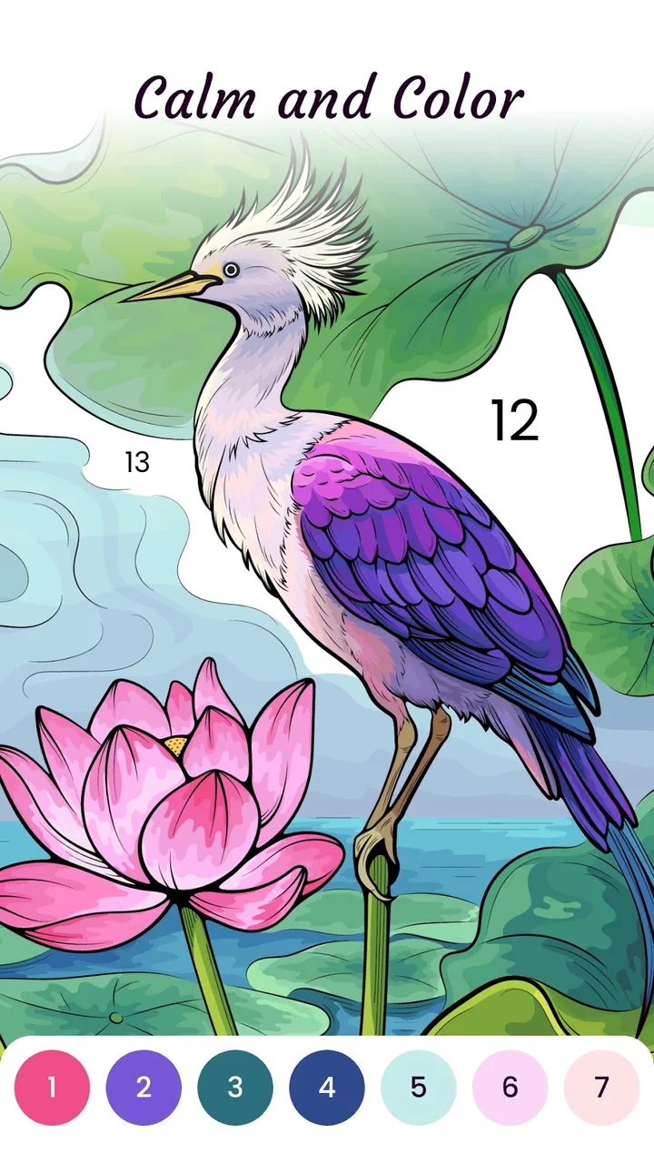 Pixie Color: Paint by Number screenshot 4