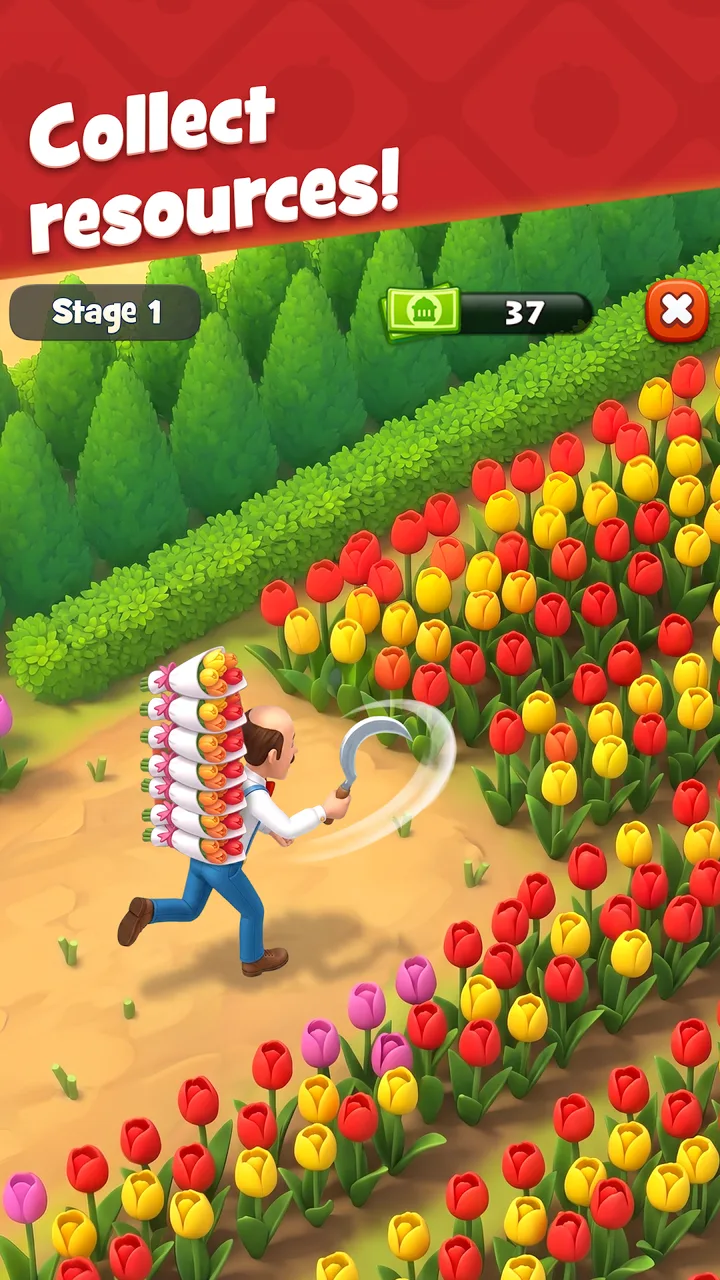 Gardenscapes screenshot 1