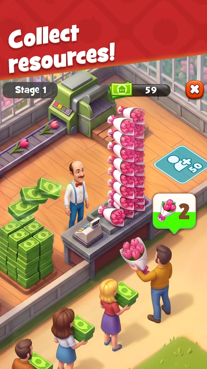 Gardenscapes screenshot 2