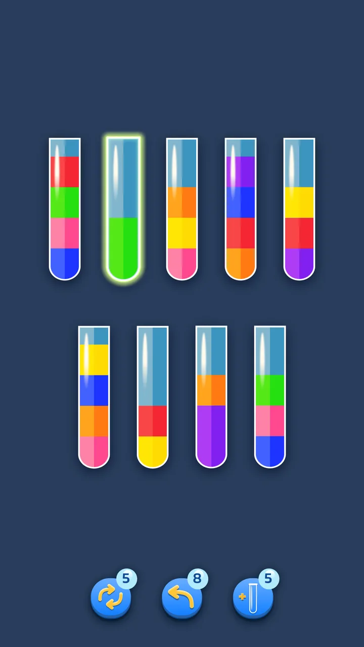 Water Sort Puz - Color Game screenshot 1