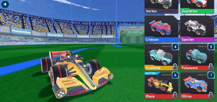 RocketGoal.io - Soccer League screenshot 4