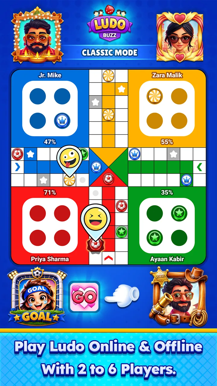 Ludo Buzz - Multiplayer Game screenshot 2