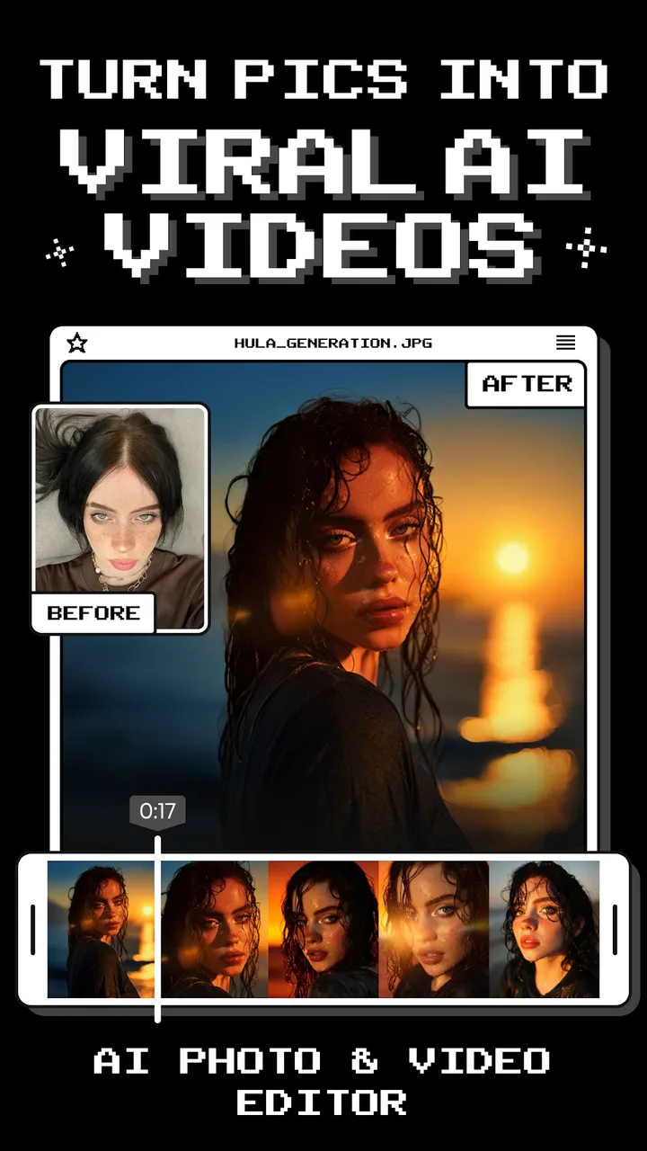 Hula - AI Video Generator screenshot 1