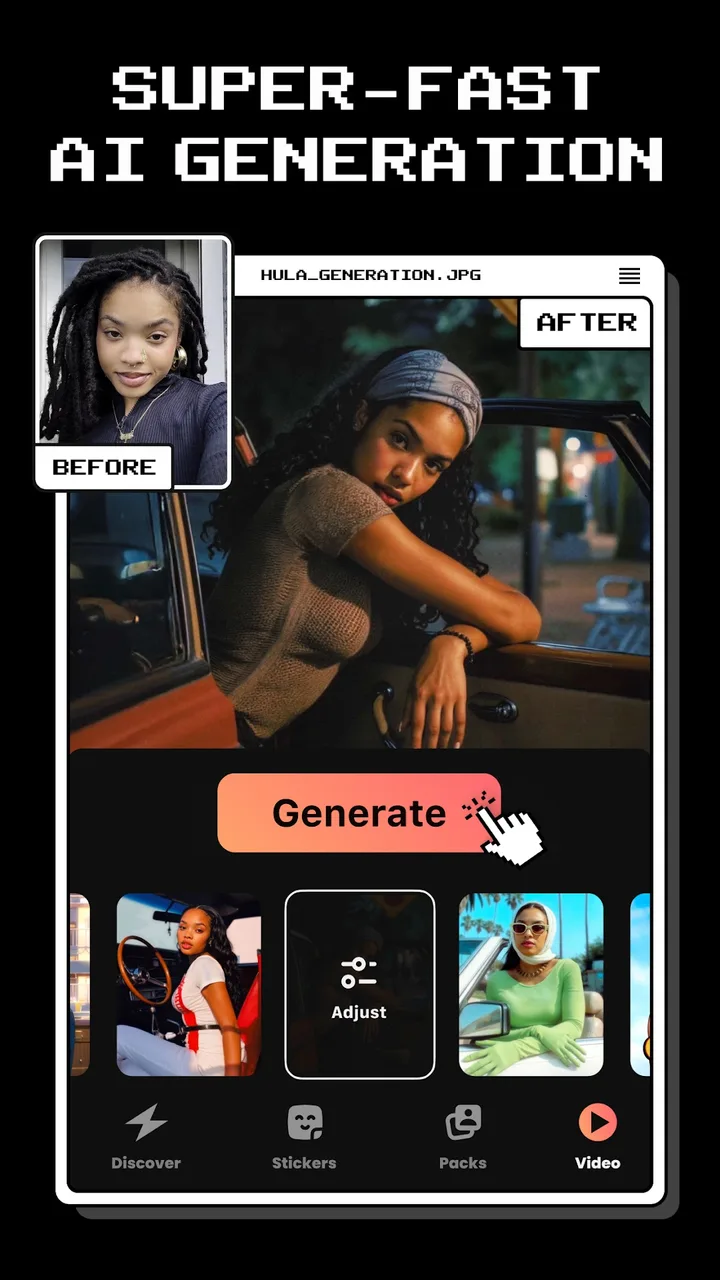 Hula - AI Video Generator screenshot 2