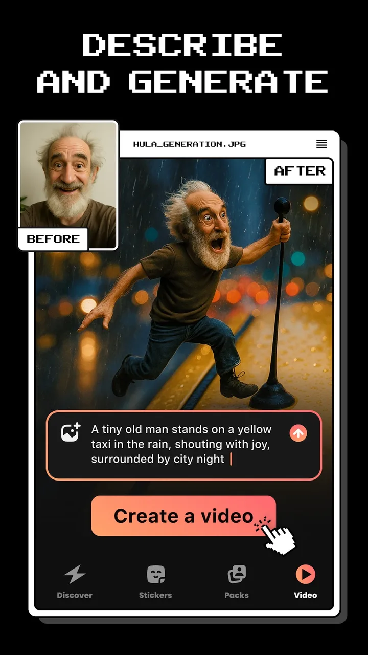 Hula - AI Video Generator screenshot 4