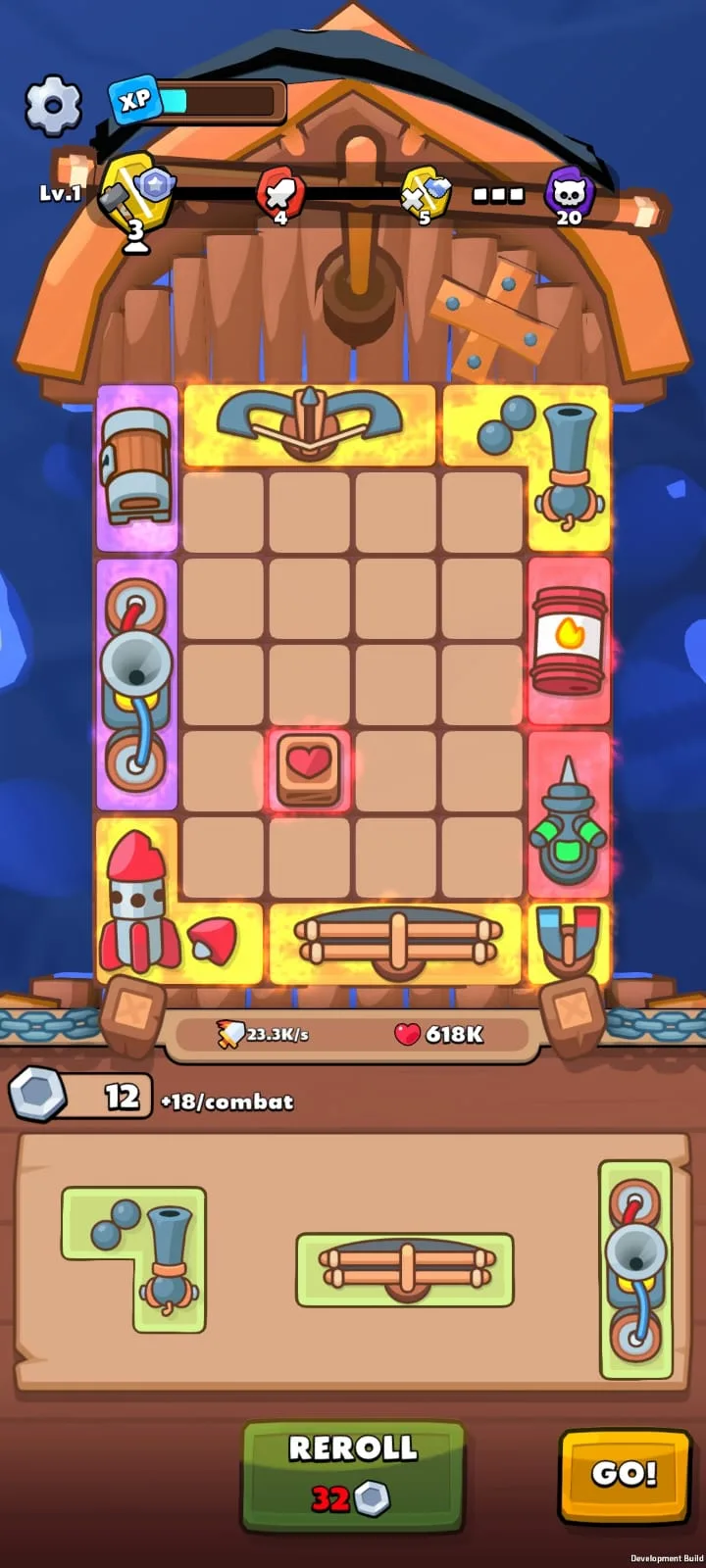 Pirate Boom : Idle Puzzle RPG screenshot 4