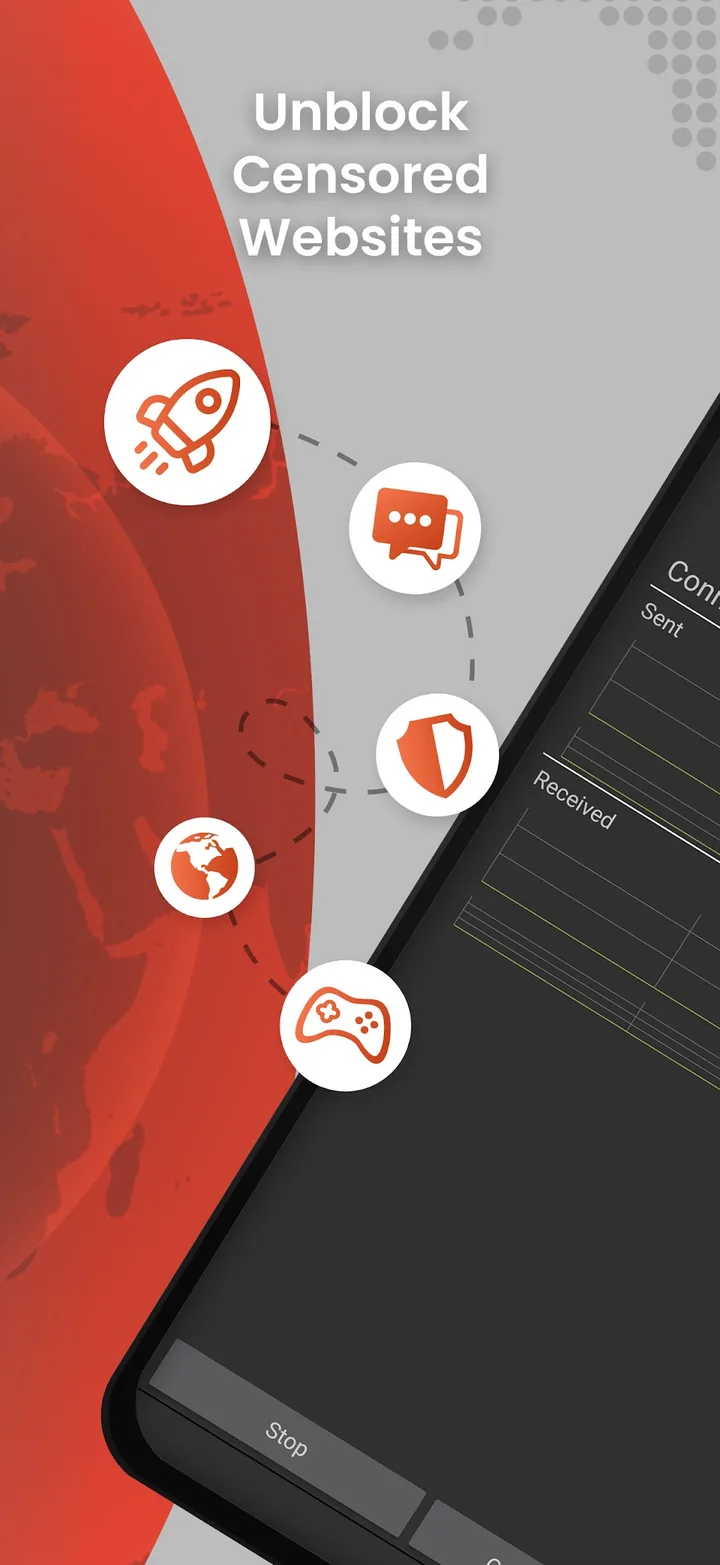 Psiphon VPN: Freedom Online screenshot 2