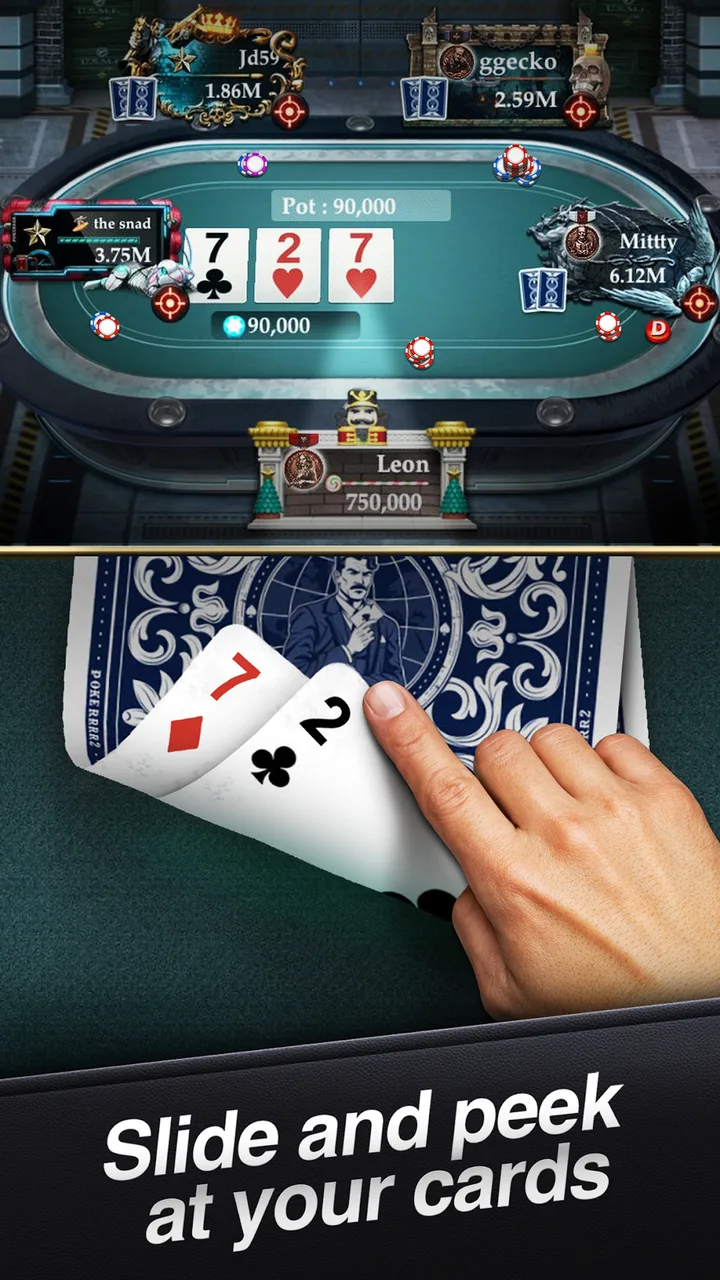 Pokerrrr 2: Texas Holdem Poker screenshot 3