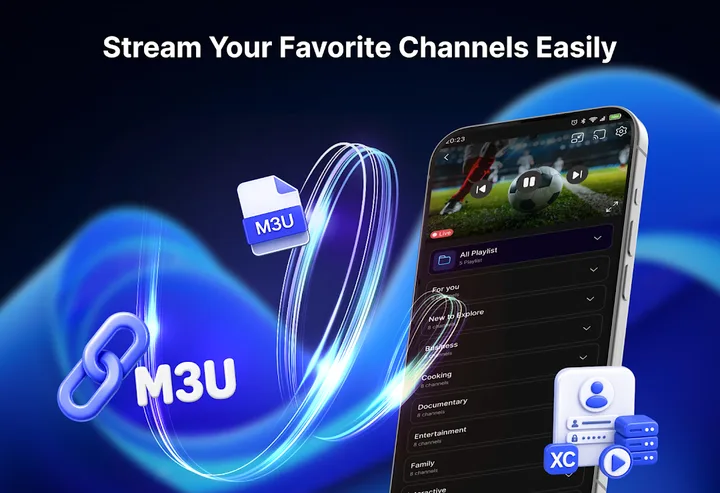 IPTV Player - Smart Xtream screenshot 1