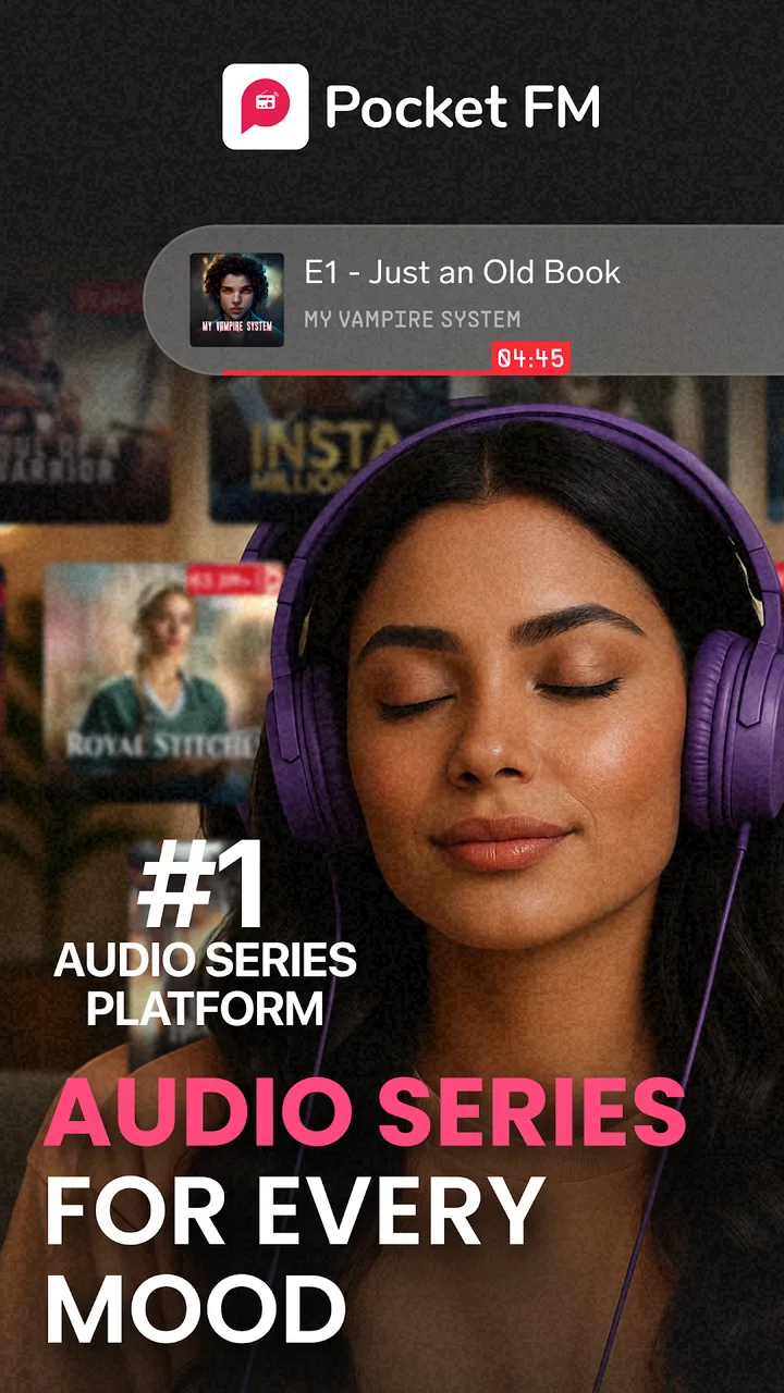 Pocket FM: Audio Series screenshot 1