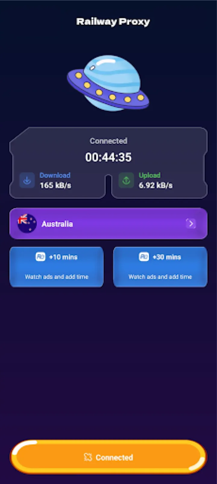 Railway VPN screenshot 3