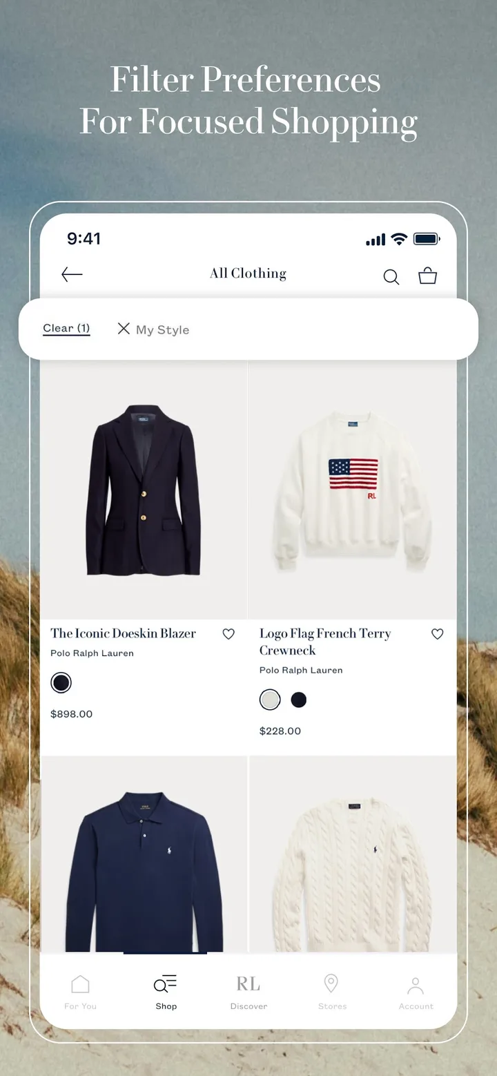 Ralph Lauren: Luxury Shopping screenshot 3
