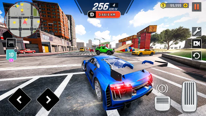 Realistic Car Driving 3D screenshot 2