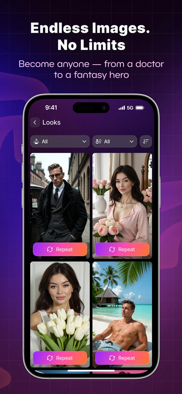 AI Photo Generator - ReCrea screenshot 4