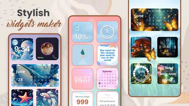 Widget 2026: Aesthetic Widgets screenshot 1