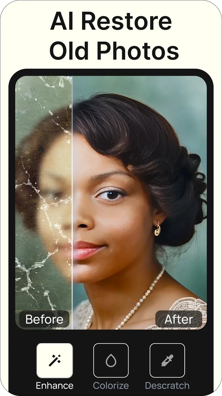 Renew - Old Photo Restoration screenshot 1