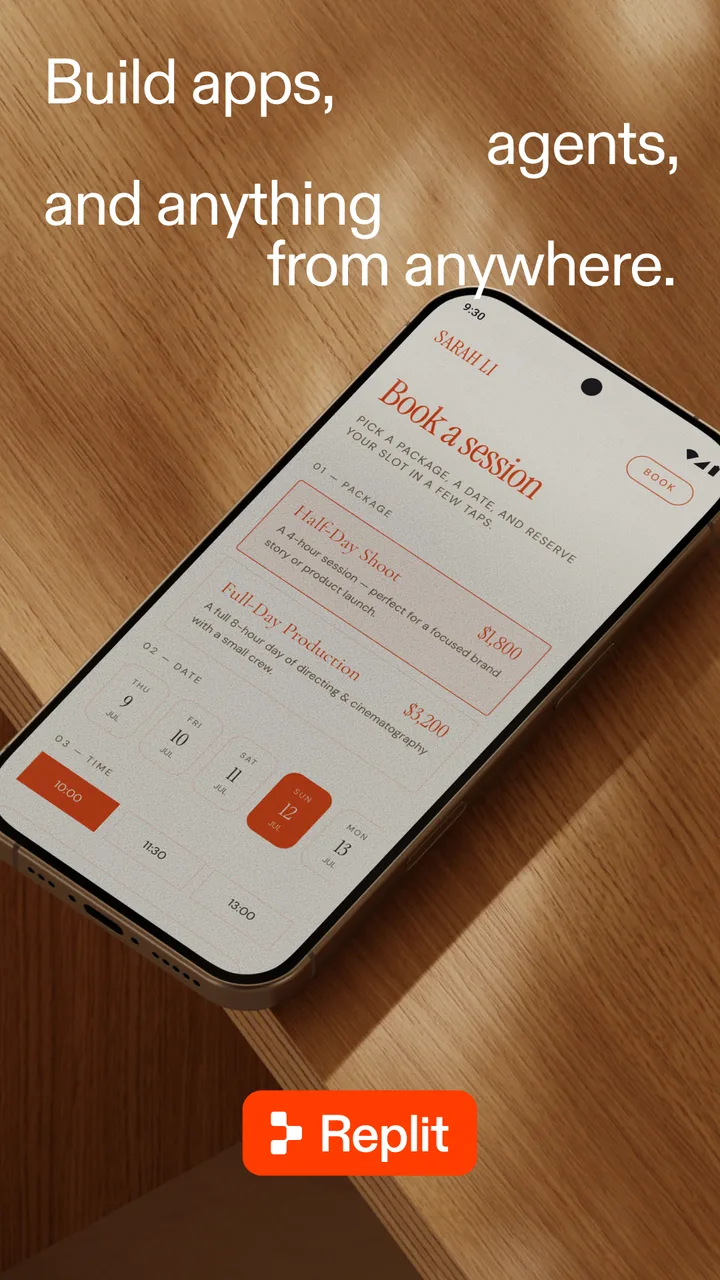 Replit: Vibe Code with AI Fast screenshot 1