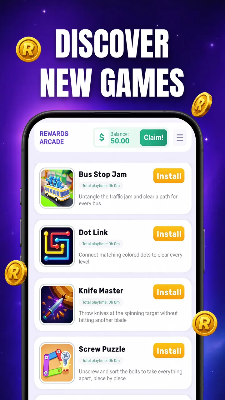 Rewards Arcade: Earn Cash screenshot 2
