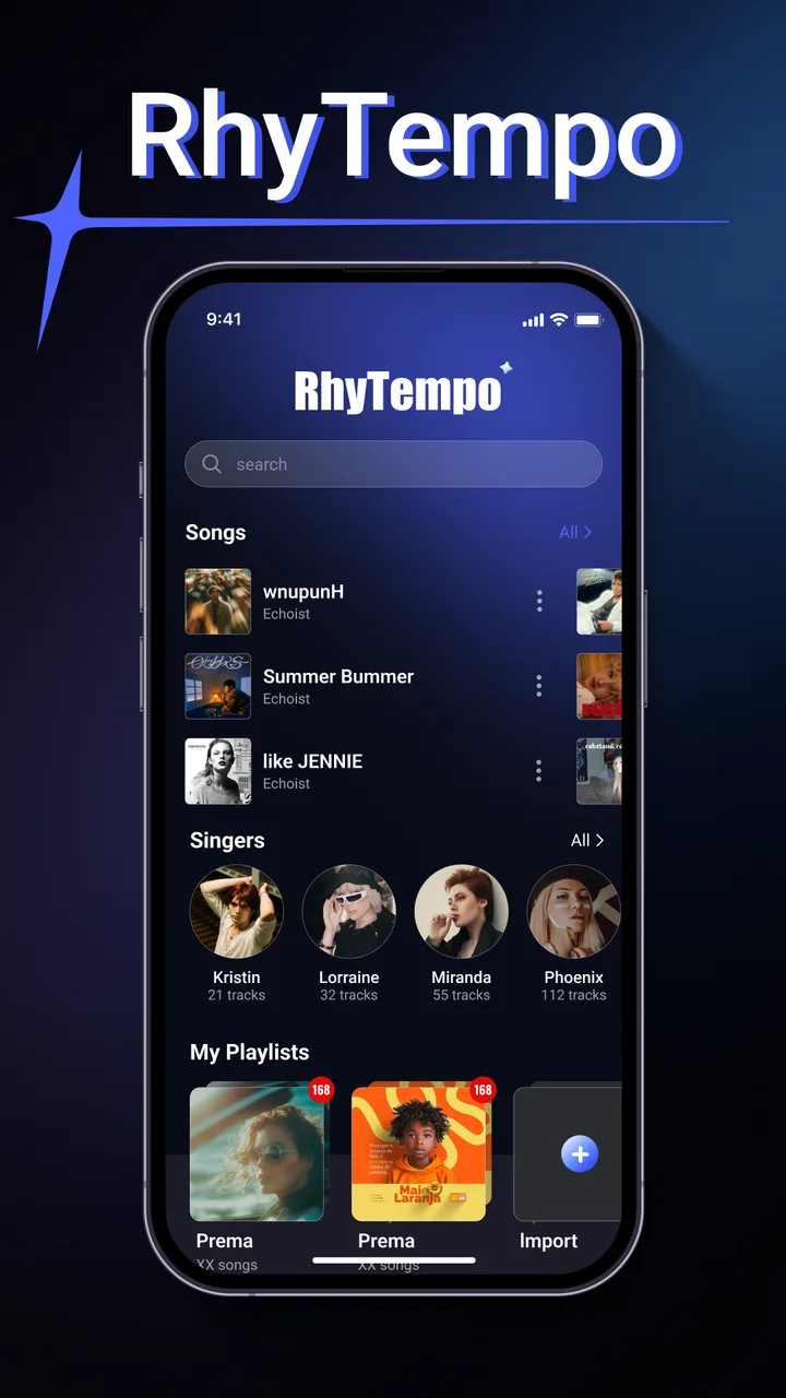 RhyTempo - Offline Music screenshot 1