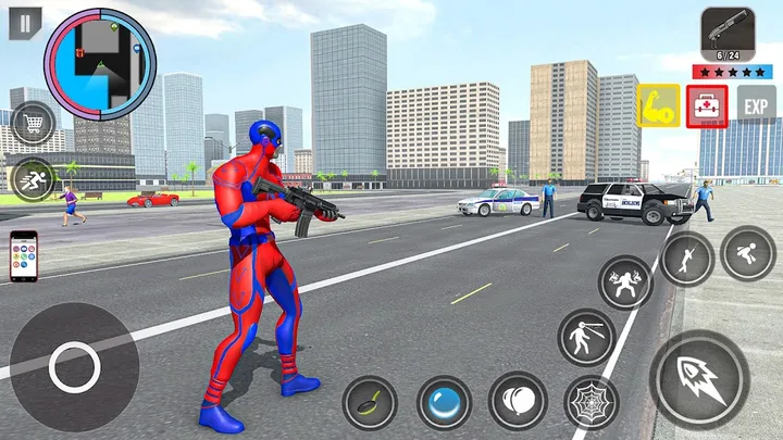 Rope Action City Fighting Game screenshot 3