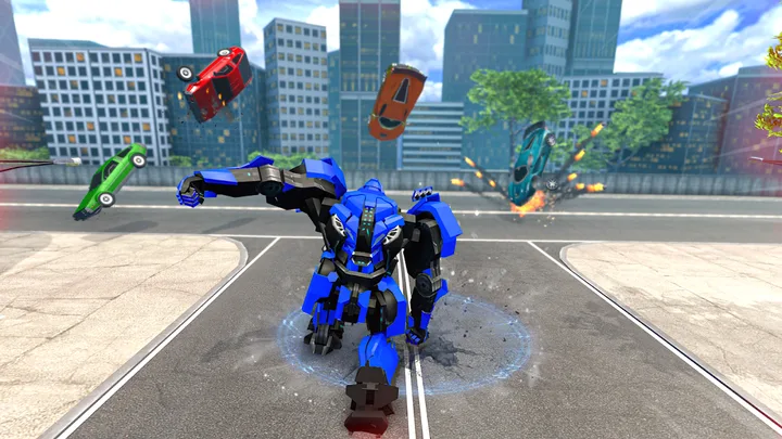 Dino Transform Robot Games screenshot 3