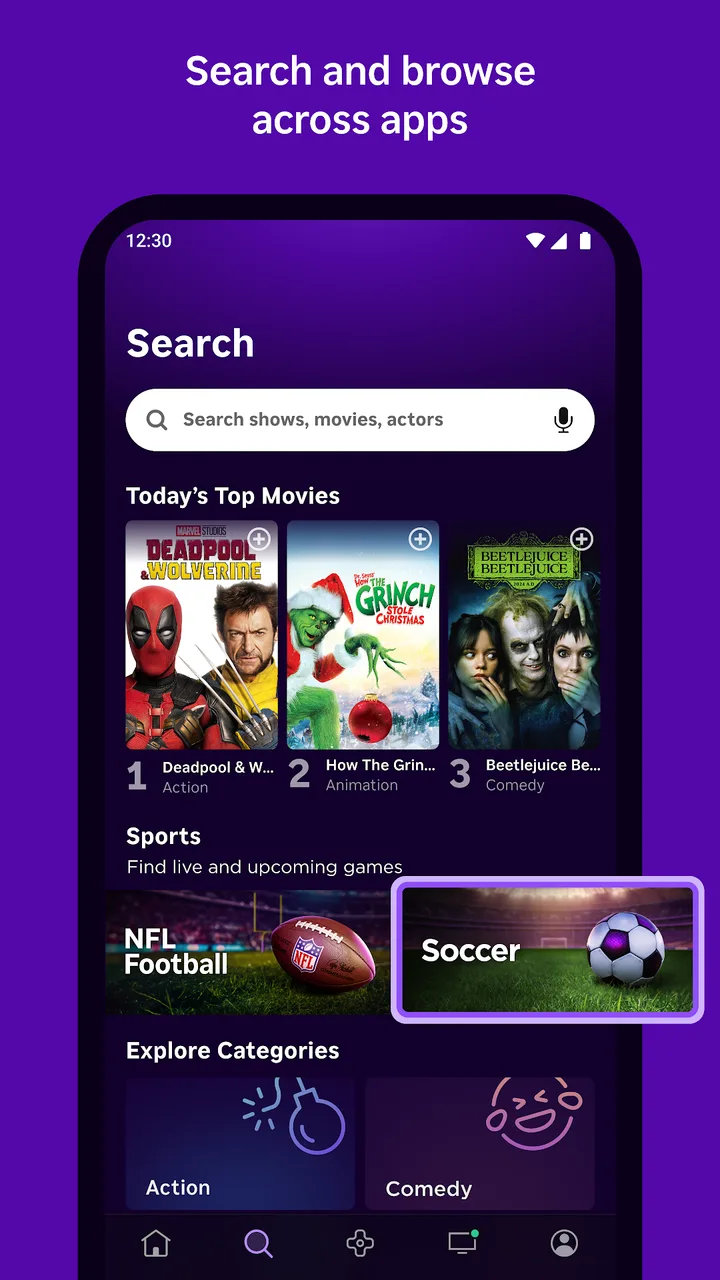 The Roku App (Official) screenshot 2