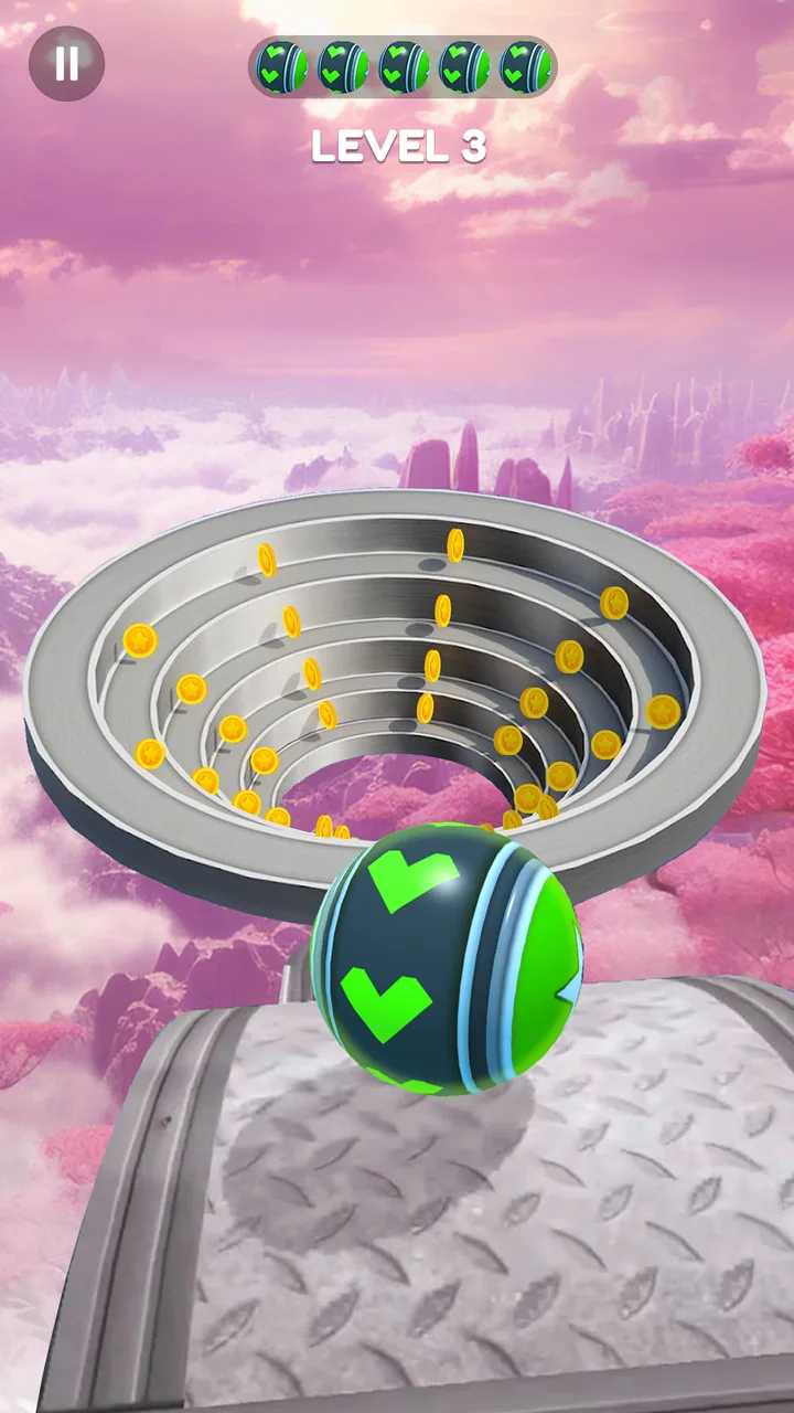 Rolling Ball Sky Adventure screenshot 3