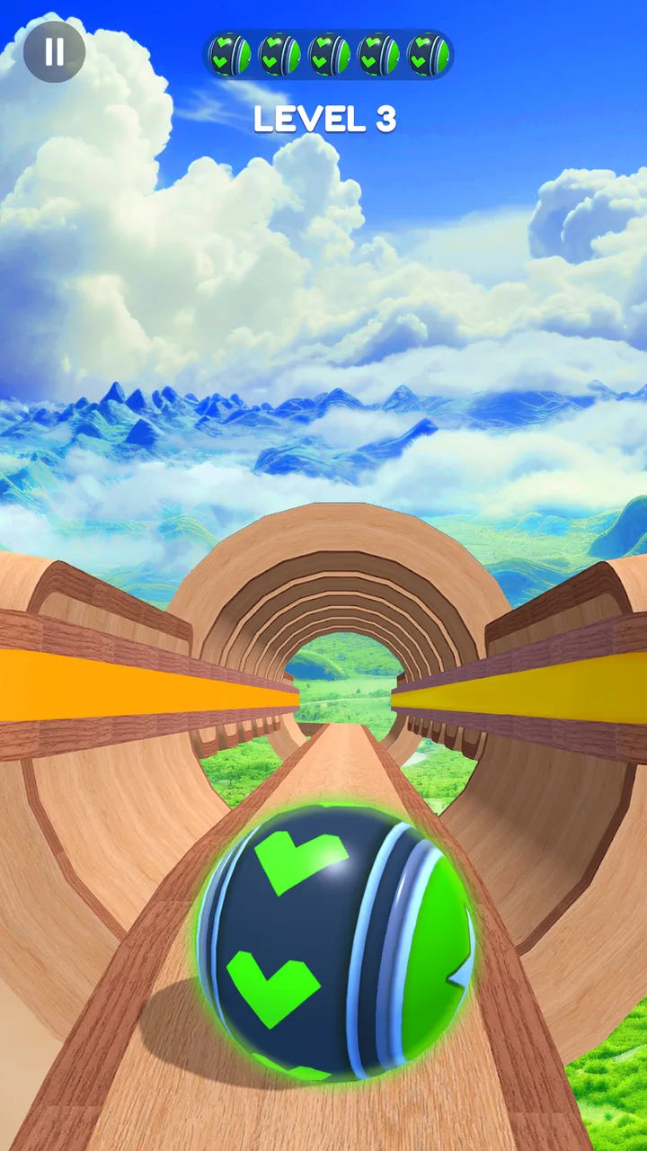 Rolling Ball Sky Adventure screenshot 4