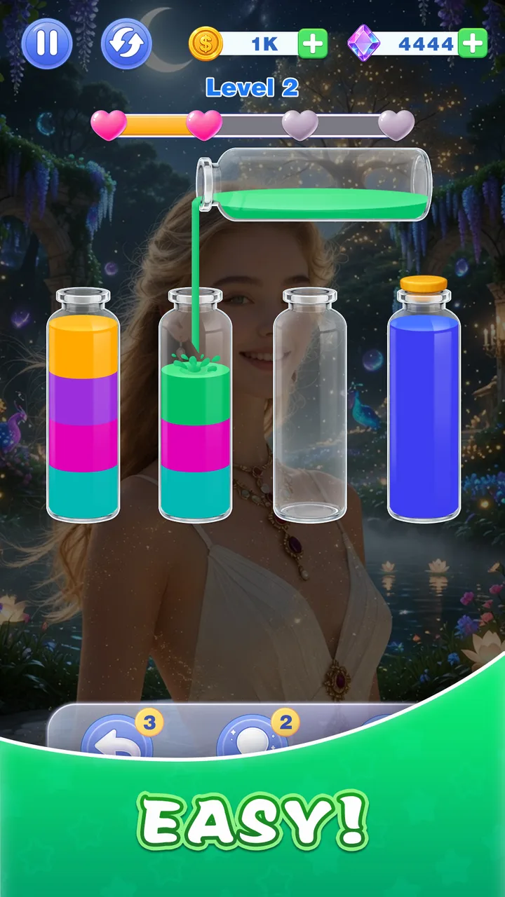 Water Sort: Romantic Dream screenshot 4